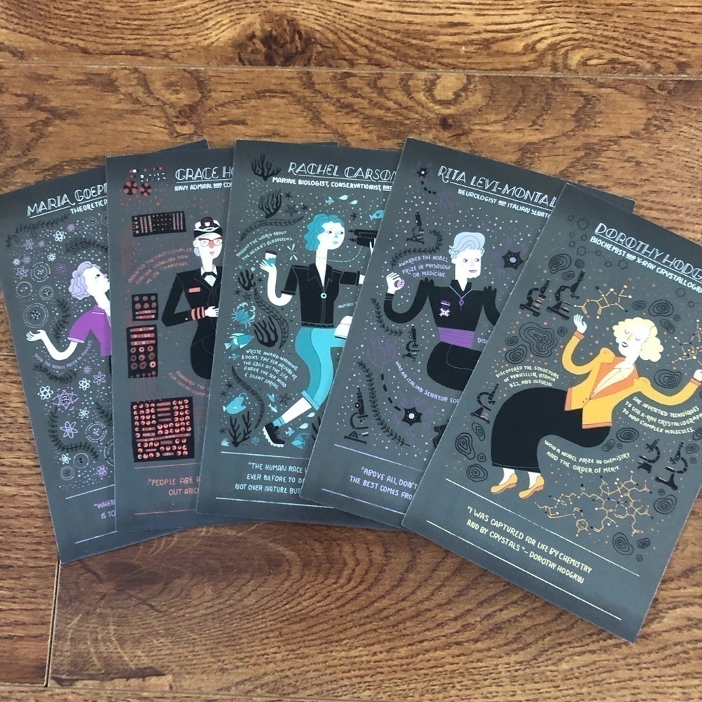 Women in Science by: Rachel Ignotofsky postcard set #16